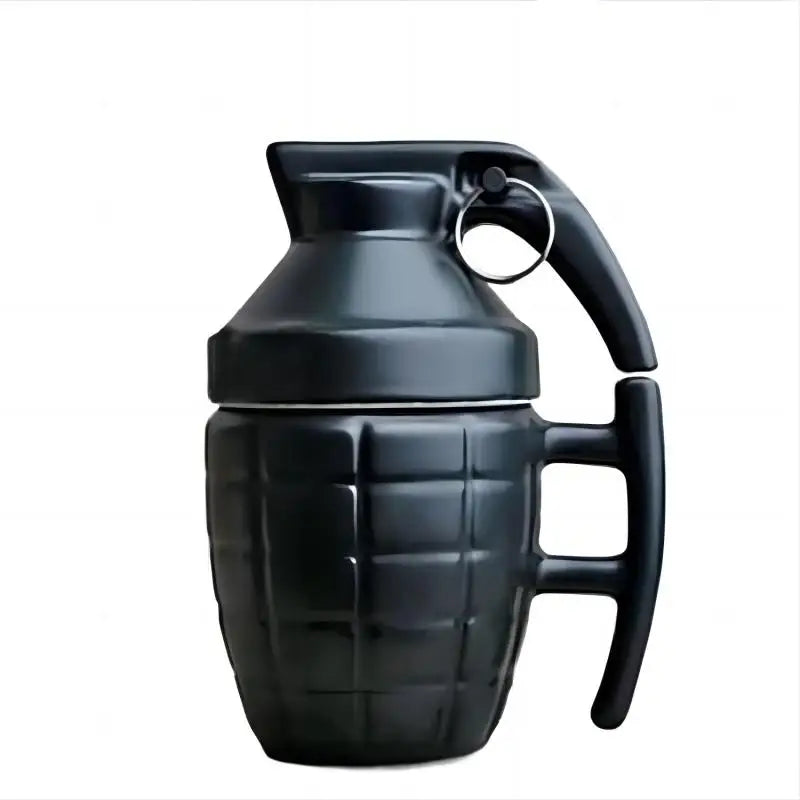 Grenade-Style Ceramic Mug & Thermos!