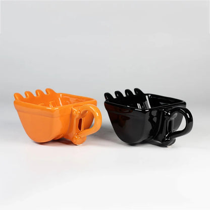 Excavator Bucket Mug Set