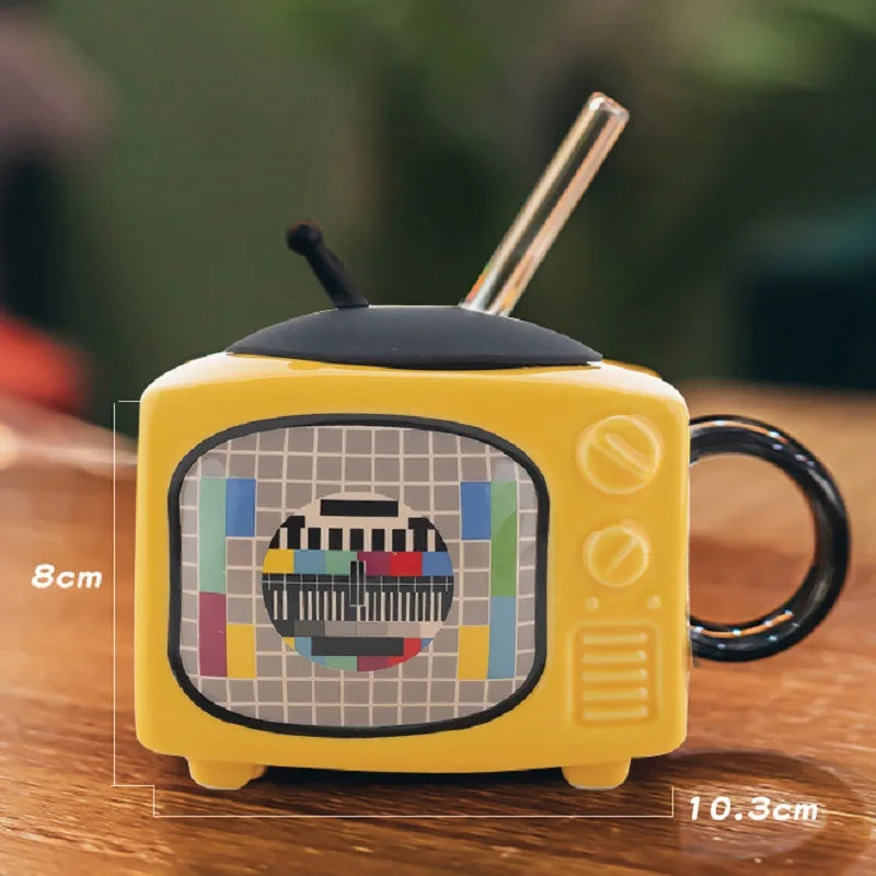 Retro TV Ceramic Mug