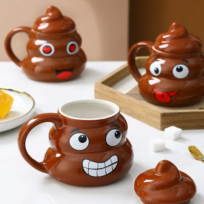 Poop Emoji Ceramic Mug!