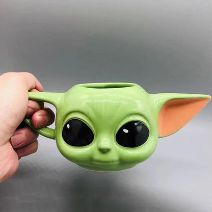 3D Yoda Ceramic Mug!