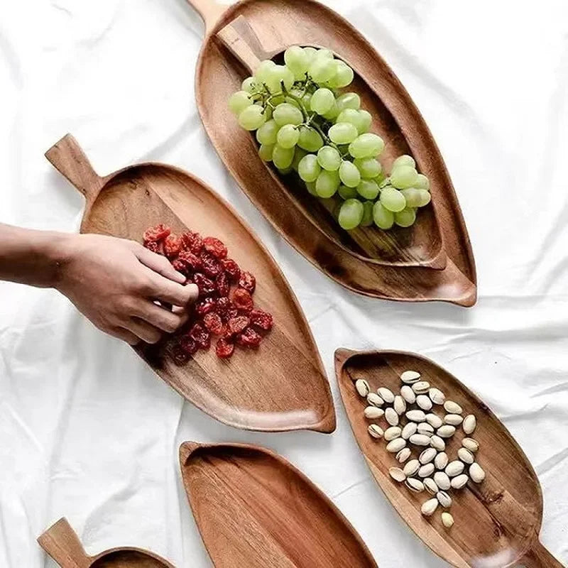 Gourmet Wooden Serving Tray: Ideal for Sushi, Breakfast, and Desserts