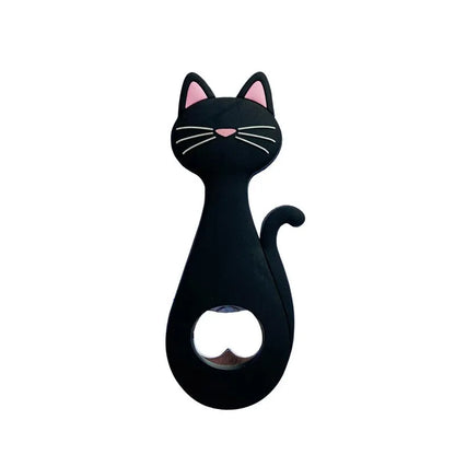 CatCap Bottle Opener – Cute Magnetic Refrigerator Sticker & Home Decor