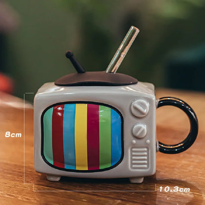 Retro TV Ceramic Mug