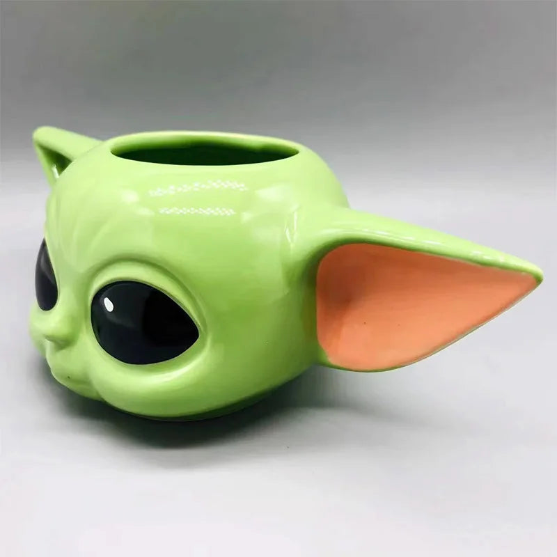 3D Yoda Ceramic Mug!