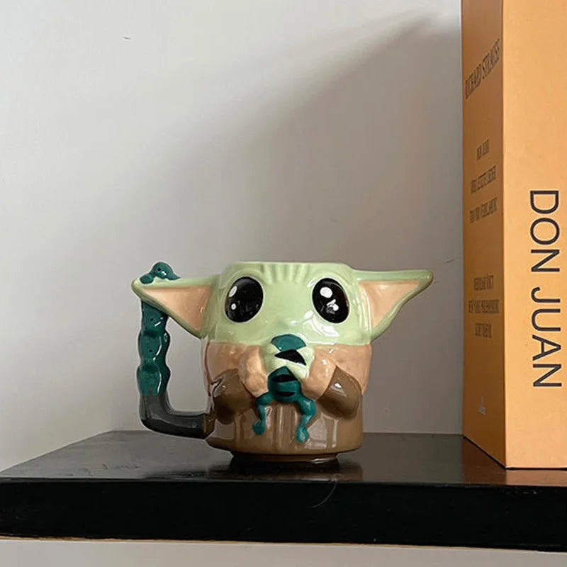 3D Yoda Ceramic Mug!