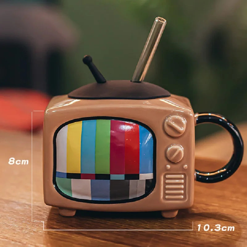 Retro TV Ceramic Mug