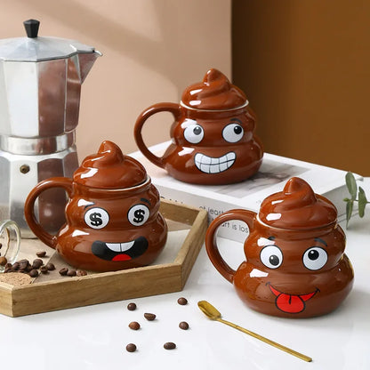 Poop Emoji Ceramic Mug!