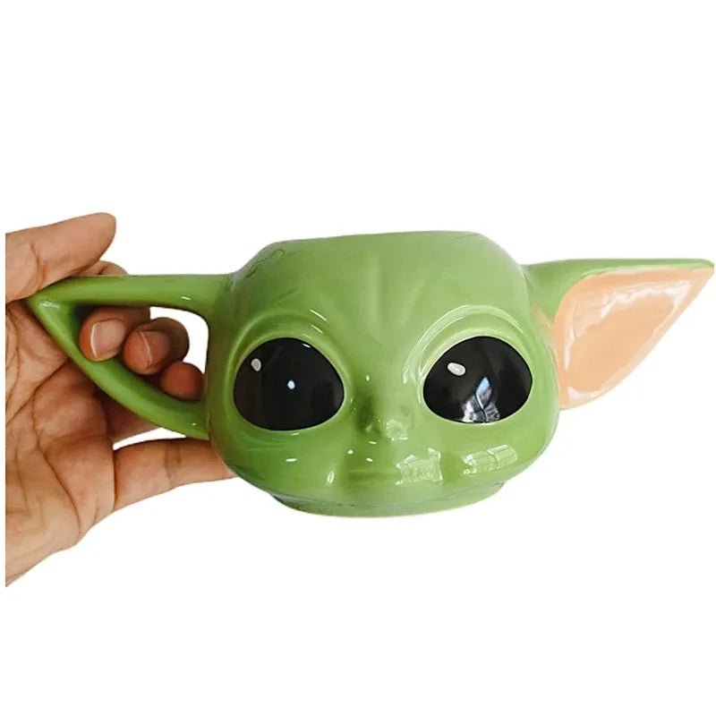 3D Yoda Ceramic Mug!