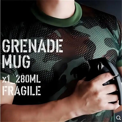 Grenade-Style Ceramic Mug & Thermos!