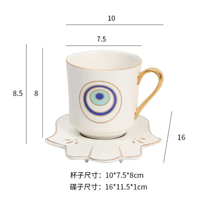 Blue eye mug