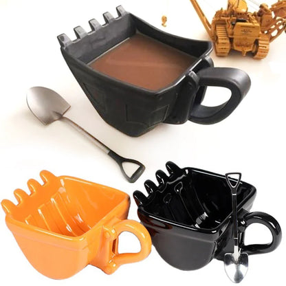 Excavator Bucket Mug Set