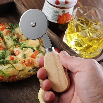 SliceSharp Mini – Compact Pizza Cutter & Knife Set