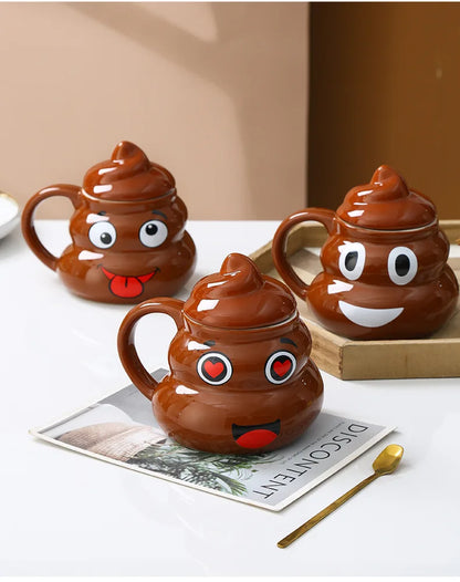 Poop Emoji Ceramic Mug!