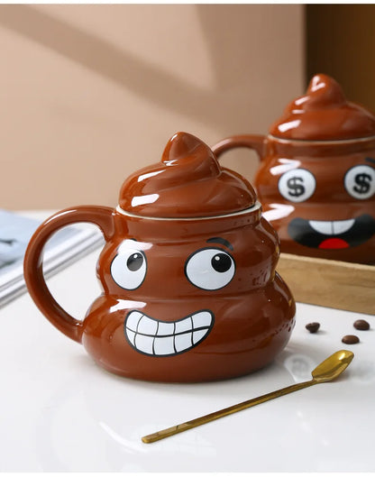 Poop Emoji Ceramic Mug!