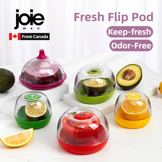 Freshness Wonderland: Joie Crisper Storage Box for Fruits & Veggies