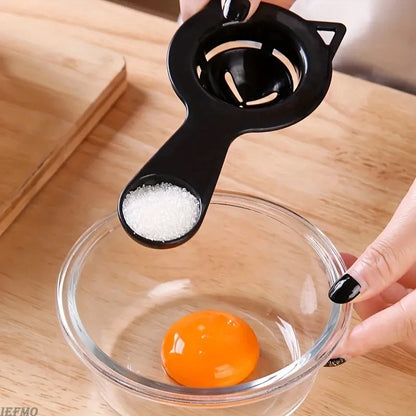 Cat’s Got Your Yolk: 2-in-1 Egg Separator & Measuring Cup