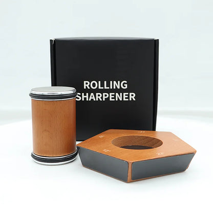 Rolling Knife Sharpener: Multi-Angle Sharpening Tool for Home & Pro Chefs