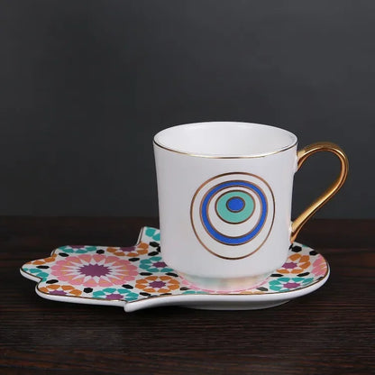 Blue eye mug