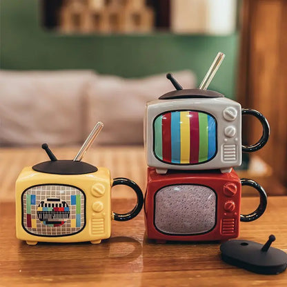 Retro TV Ceramic Mug