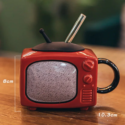 Retro TV Ceramic Mug