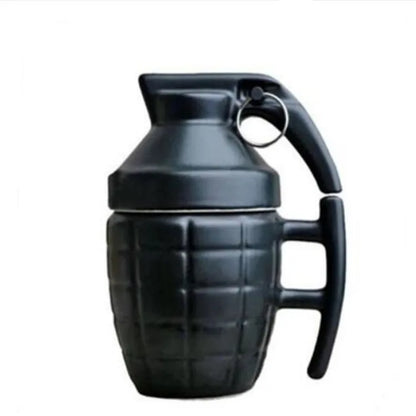 Grenade-Style Ceramic Mug & Thermos!